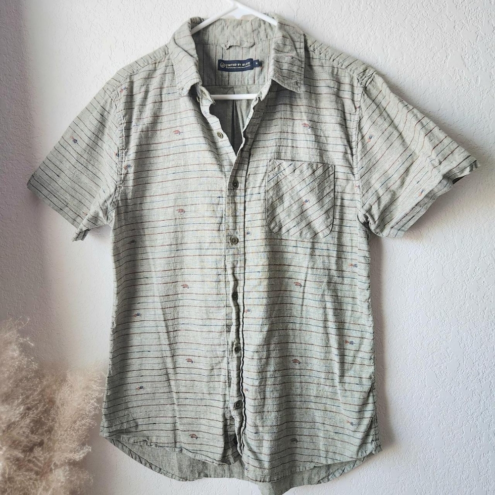 United By Blue Hemp Organic Cotton Button Down